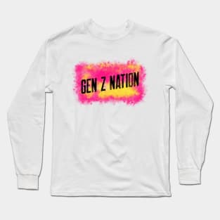 Gen Z Nation Long Sleeve T-Shirt